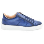 Blue calfskin Sneakers