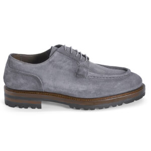 Derby 33719 in grey suede