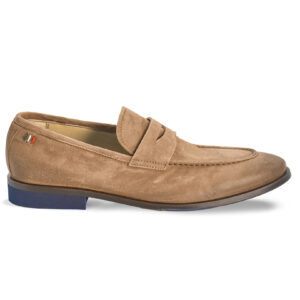 Loafers 32627 in brown suede