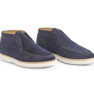 Loafers 56407 in blue suede