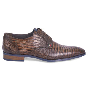 Derby 964183 in brown printed calfskin